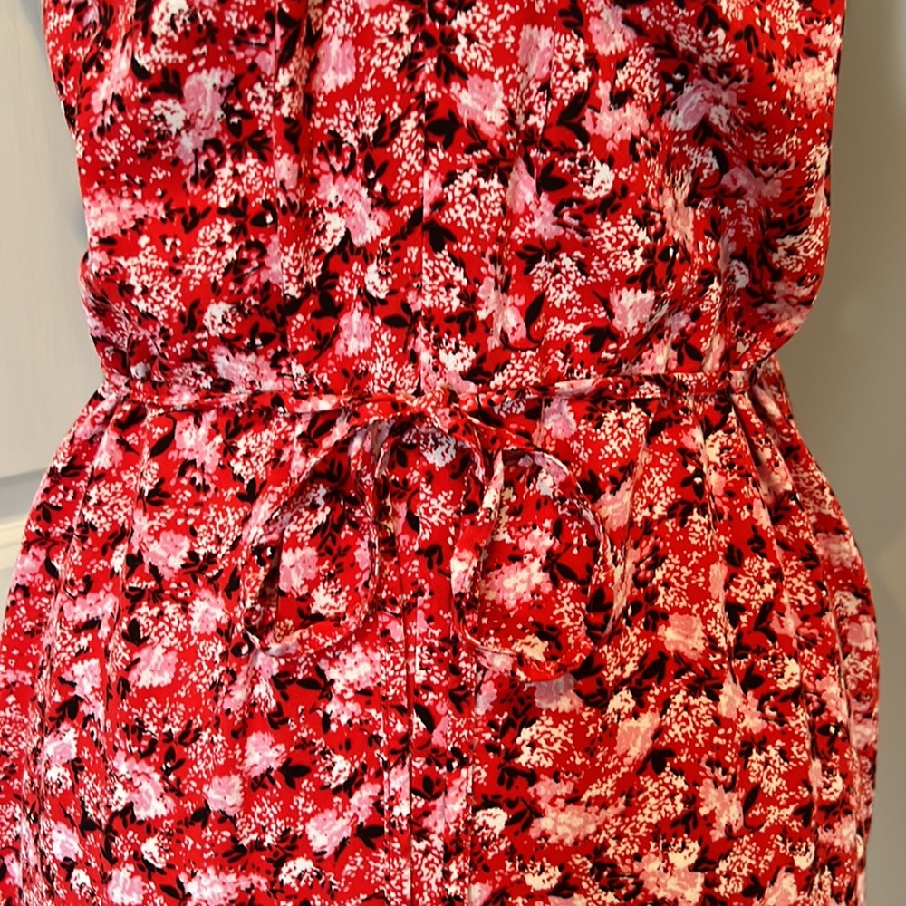 BOG COLLECTIVE PINK AND RED FLORAL JUMPSUIT - Picture 3 of 9